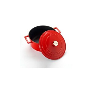 Yuvarlak Tencere Çap 24 Cm Edition Kırmızı