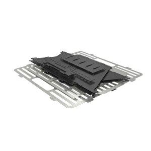 Kamp Ayısı® Firenest™: Grand 3mm Karbon Çelik Ateş Çukuru & Mangal | Su Geçirmez Özel Çantalı