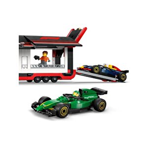 Lego City Rb20 Ve Amr24 F1 Arabalı F1 Kamyonu 60445