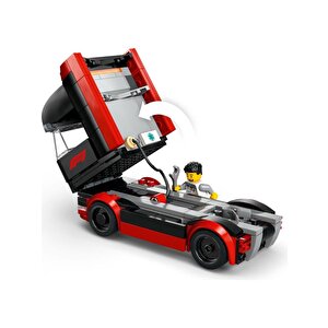 Lego City Rb20 Ve Amr24 F1 Arabalı F1 Kamyonu 60445
