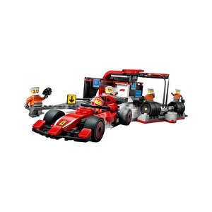 City Ferrari Arabalı F1 Pit Stop Ve Pit Ekibi 60443