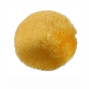 Sarı Yün Pasta Keçesi 160 Mm