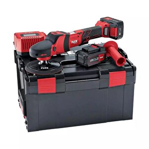 Flex Pe 150 18.0-ec Set Rotary Akülü Polisaj Makinesi Seti