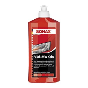 Kırmızı Renkli Nano Parlatıcı Ve Koruyucu Cila 500 Ml