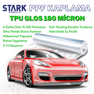 Stark Ppf-tpu Glos Şeffaf Araç Boya Koruma Kaplama 180 Micron 15 Mt
