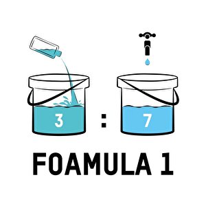 Foamula 1 Ph Nötr Yıkama Köpüğü 1lt.