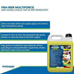 Fraber Multiforce Extreme Konstantre Temizleyici 4,54 Lt