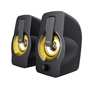 22948 Gemi Hoparlör Rgb 1+1 Usb 2.0 Siyah