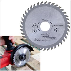 Elmas Sunta Testere 115mm 40 Diş