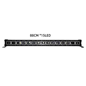 Offroad Sis Lambası 88cm Beyaz-amber Angelli 12-32v 450w Adet / Lass333