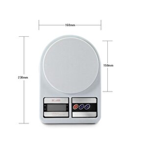Texta Sf 400-7 Dijital Mutfak Terazisi 7kg / 1gr