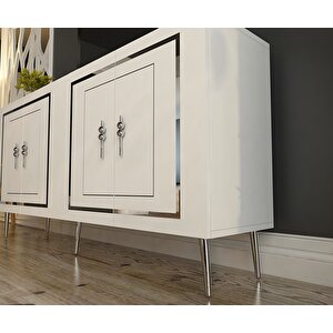 PIEROCT (KB150) KONSOL BEYAZ GÜMÜŞ Beyaz-Gümüş