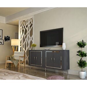 PIEROCT (KB150) KONSOL ANTRASİT GÜMÜŞ Antrasit Gümüş