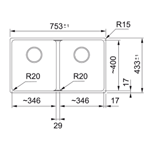 Mrg 120-35-35 Oyster Eviye