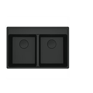 FRANKE MARİS MRG 620-35-35 MATT BLACK GRANİT EVİ̇YE