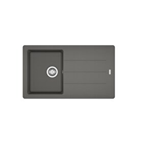 FRANKE BASİS BFG 611-86 STONE GREY GRANİT EVİ̇YE
