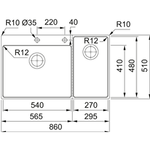 Box Center Bwx 220-54-27 Evi̇ye
