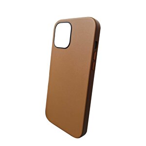 Onegıf Apple Iphone 12 Pro Max Silikon Kılıf 6.7" - Kahverengi