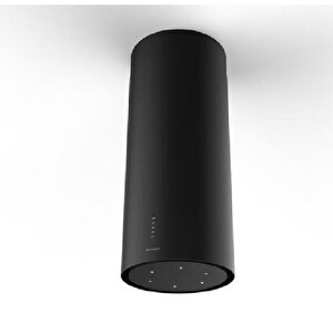 Cylindra Isola Gloss Plus Ev8+ Bk A37 Mat Siyah Ada Davlumbaz