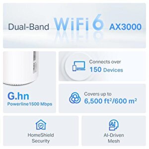Deco Px50(2-pack) Ax3000+g1500 Wholehome