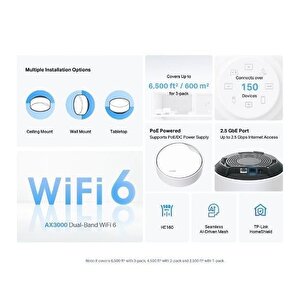 Deco X50-poe(2-pack) Mesh System