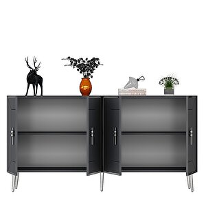 ARNOCT (KB150) KONSOL ANTRASİT GÜMÜŞ