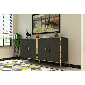 ARNOCT (KB150) KONSOL ANTRASİT ALTIN