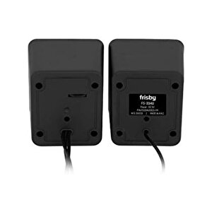 Frisby Fs-334u-b Hoparlör Sistemi, Siyah 2.0  (usb)