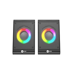 Lenovo Lecoo Ds100 Hoparlör 1+1 Usb Rgb Siyah