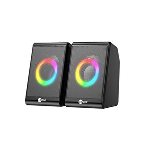 Lenovo Lecoo Ds100 Hoparlör 1+1 Usb Rgb Siyah