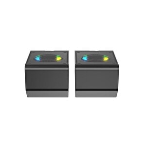 Lenovo Lecoo Ds100 Hoparlör 1+1 Usb Rgb Siyah
