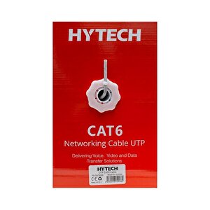Hy-cat600 Utp Cat6 Kablo, 305 Metre, Gri