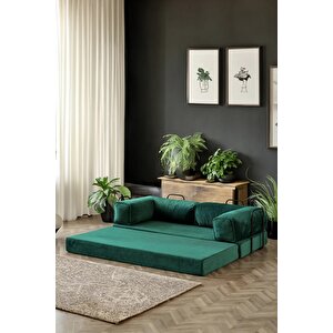 Legoom Açılır Kanepe Yatak Olabilen Rahatlama , Aktivite Koltuğu, Yeşil
