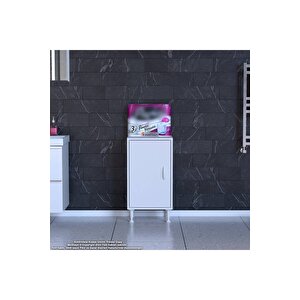 Söke Küçük Alanlar Için Akıllı Çözümler 50x75x32,5 Cm’ Lik 1 Kapaklı 2 Göz Raf Dolap