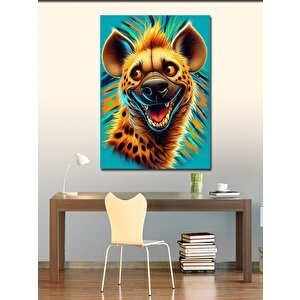 Kanvas Tablo Neşeli Sırtlan 50x70 cm