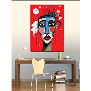 Kanvas Tablo Soyut Kadın Portresi 70x100 cm