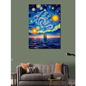Kanvas Tablo Deniz Yıldızı Sanatı 100x140 cm