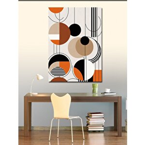 Kanvas Tablo Soyut Çember Ve Daireler 100x140 cm