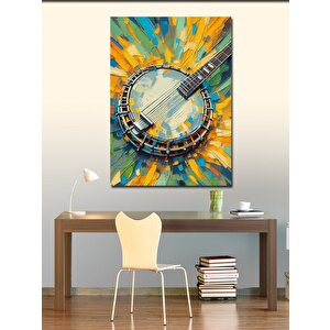 Kanvas Tablo Soyut Banjo 100x140 cm