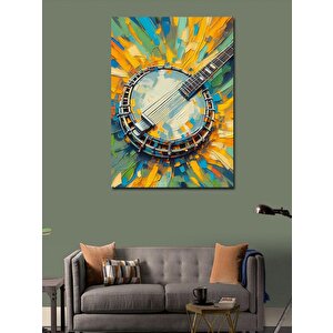 Kanvas Tablo Soyut Banjo 100x140 cm
