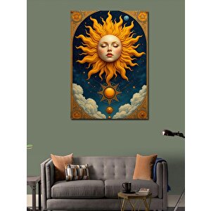 Kanvas Tablo Güneş Ve Ay Tanrısı 70x100 cm