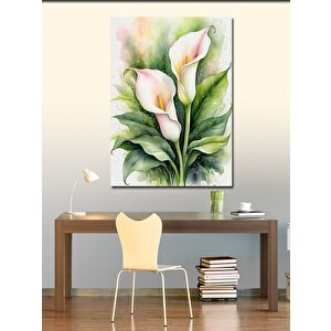 Kanvas Tablo Zambak Çiçeği Detayı 70x100 cm