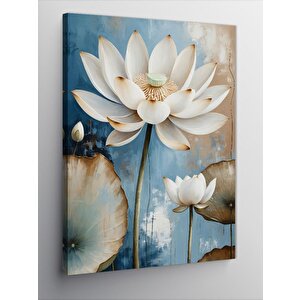 Kanvas Tablo Lotus Çiçeği Yansıması 70x100 cm