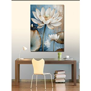 Kanvas Tablo Lotus Çiçeği Yansıması 70x100 cm