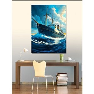 Kanvas Tablo Deniz Yolculuğu 100x140 cm