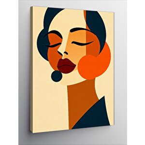 Kanvas Tablo Soyut Kadın Portresi 70x100 cm
