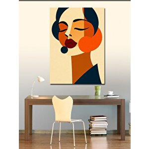 Kanvas Tablo Soyut Kadın Portresi 70x100 cm