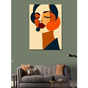 Kanvas Tablo Soyut Kadın Portresi 70x100 cm
