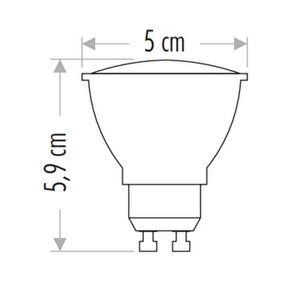 5w Gu-10 Beyaz Led Ampul Cat Ct-4240b