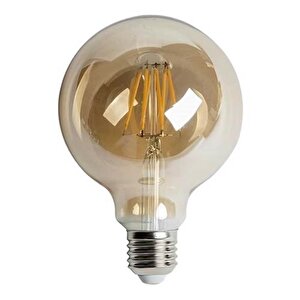 6w Rustik Led G90 Glop Ampul Amber E27 Ct-4286